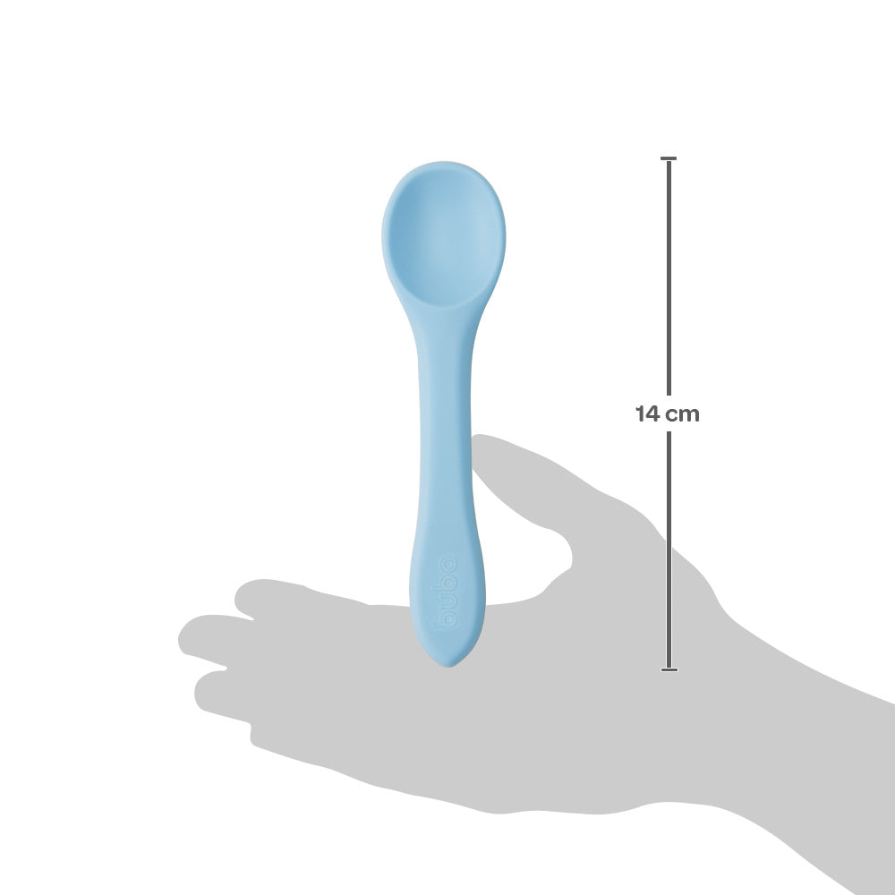 Kit Refeição em Silicone Buba Azul