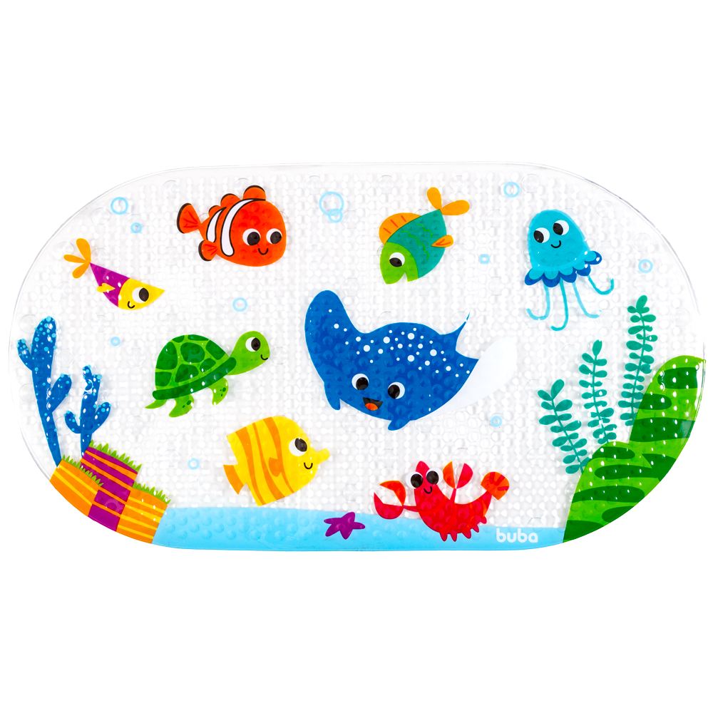 Tapete para Banho Fundo do Mar Buba