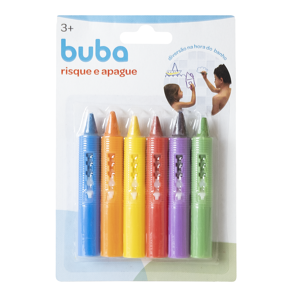 Risque e Apague - Giz de Banho Buba
