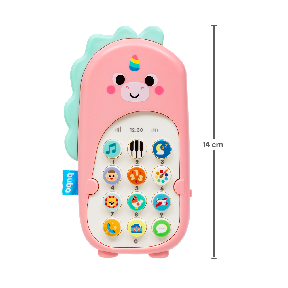 Phone Bilíngue Unicórnio Buba Zoo