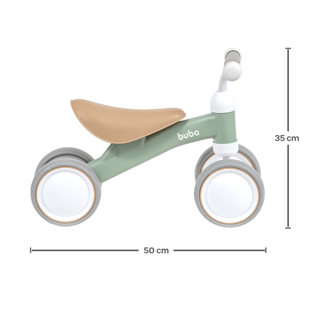 Bicicleta de Equlíbrio Verde Buba