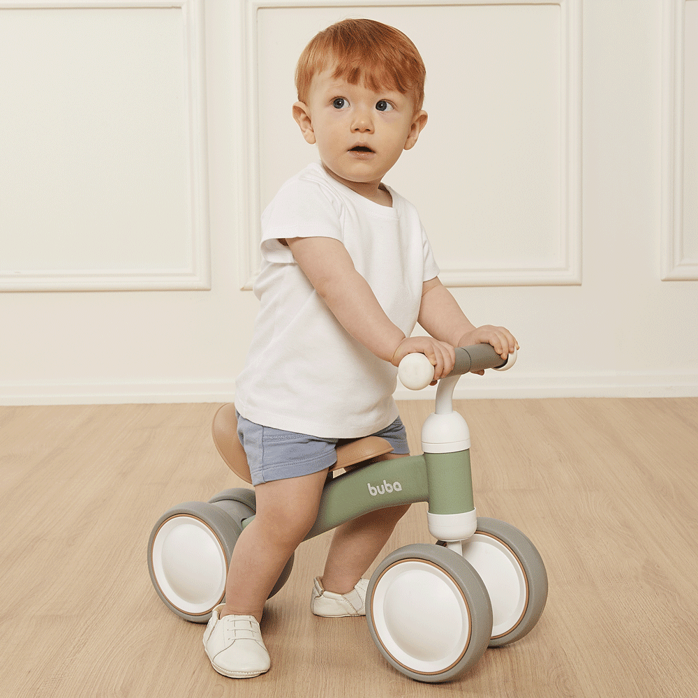 Bicicleta de Equlíbrio Verde Buba
