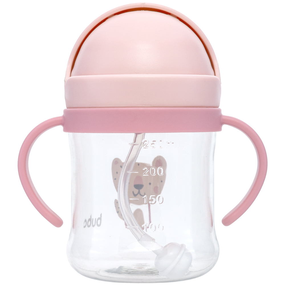 Copo Canudo e Válvula Anticólica Buba Oncinha Rosa