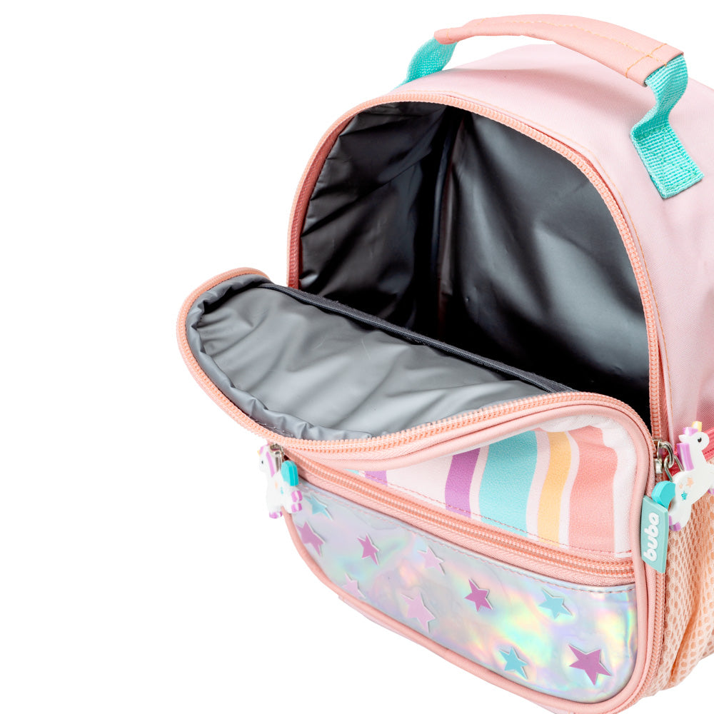 Lancheira Térmica Mochila Magic Unicórnio Buba