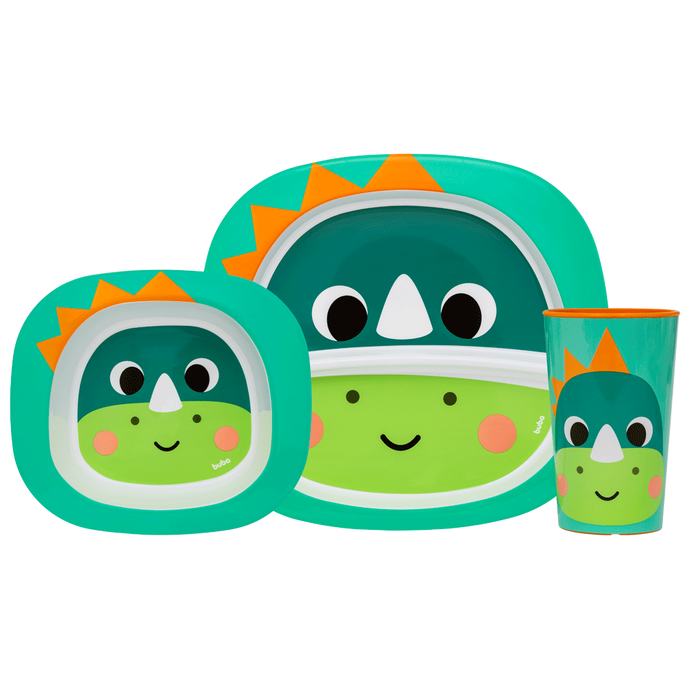 Kit Refeição Dino Buba Zoo