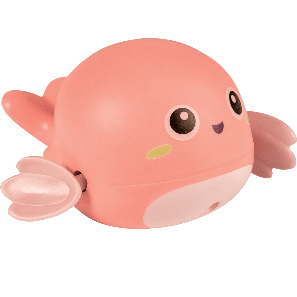 Brinquedo de Banho Baleia Rosa Buba