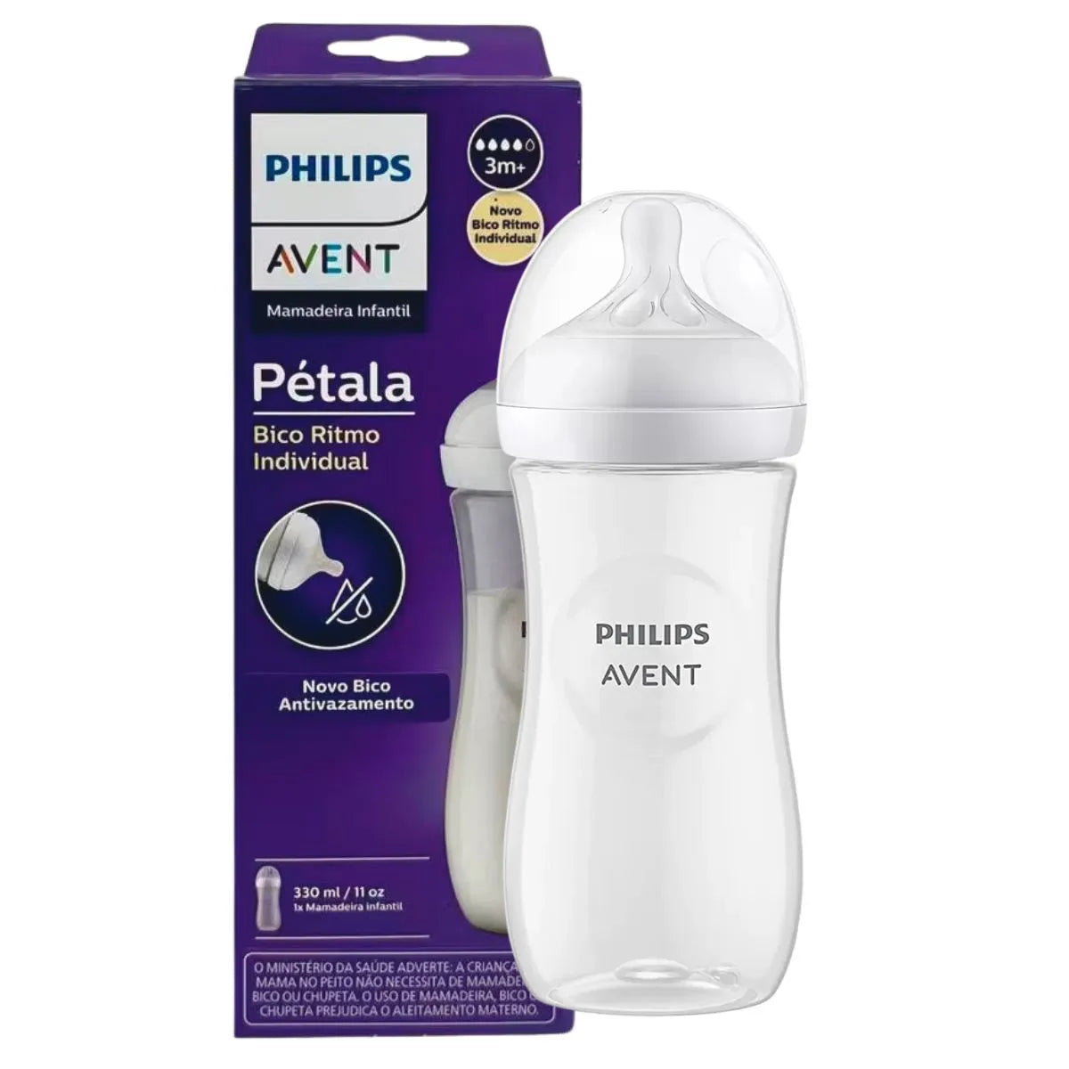 Mamadeira Phillips Avent 330ml Transparente