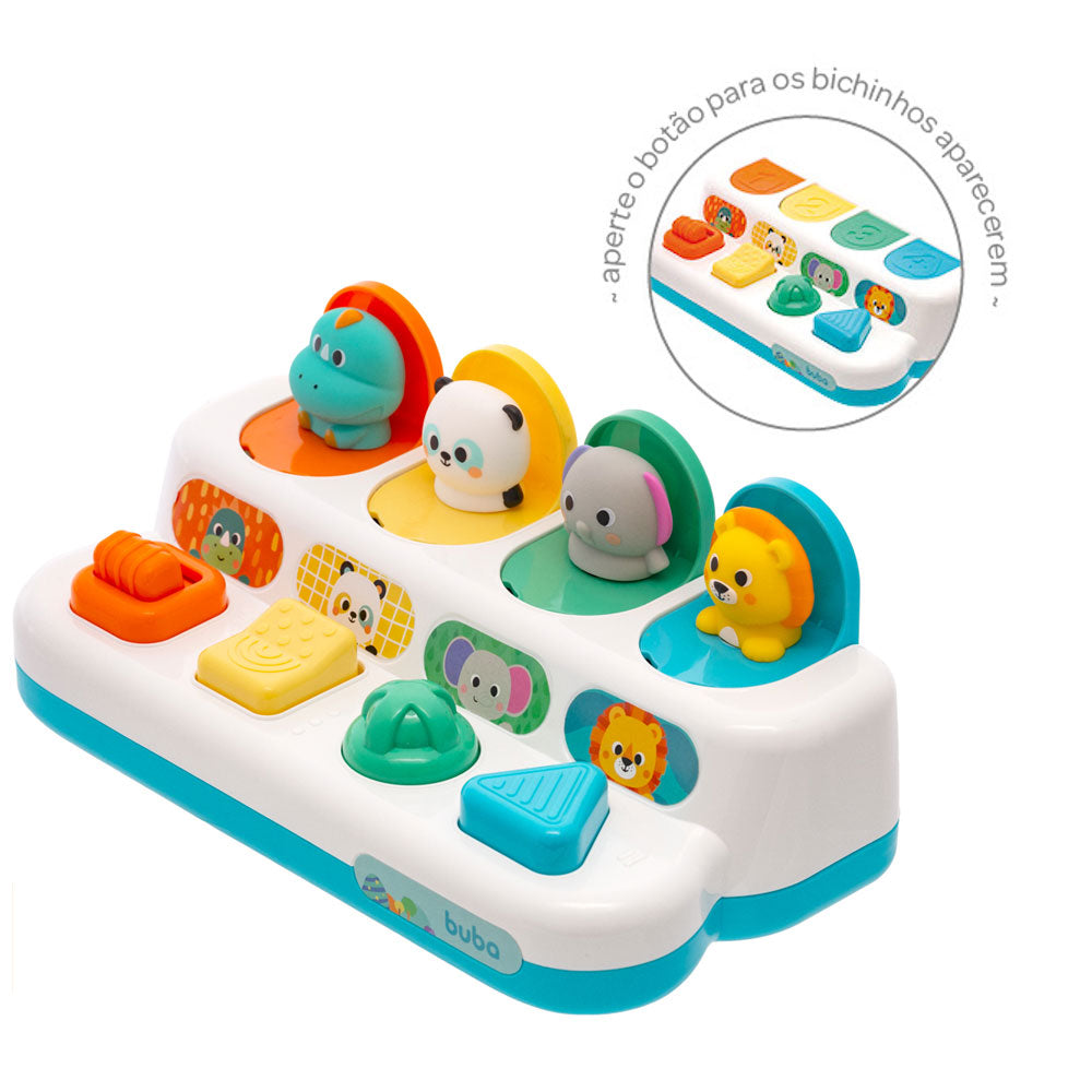 Brinquedo Pop Up Buba Zoo