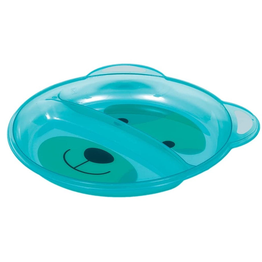 Kit Introdução Alimentar bebê Buba / Kit Refeição Infantil (prato divisória, babador pega migalhas gumy, 2 colheres term
