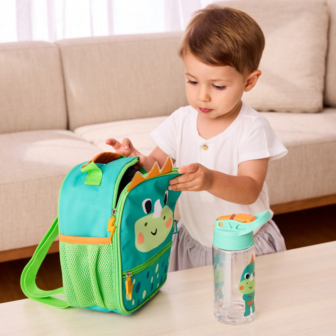 Lancheira Térmica Mochila Dino Buba Zoo