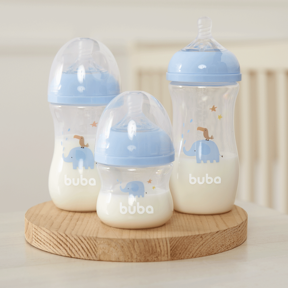 Mamadeira Elefante Azul Buba 270ml