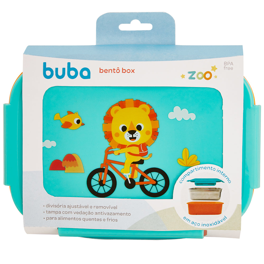 Bento Box Leão Marmita Infantil Buba