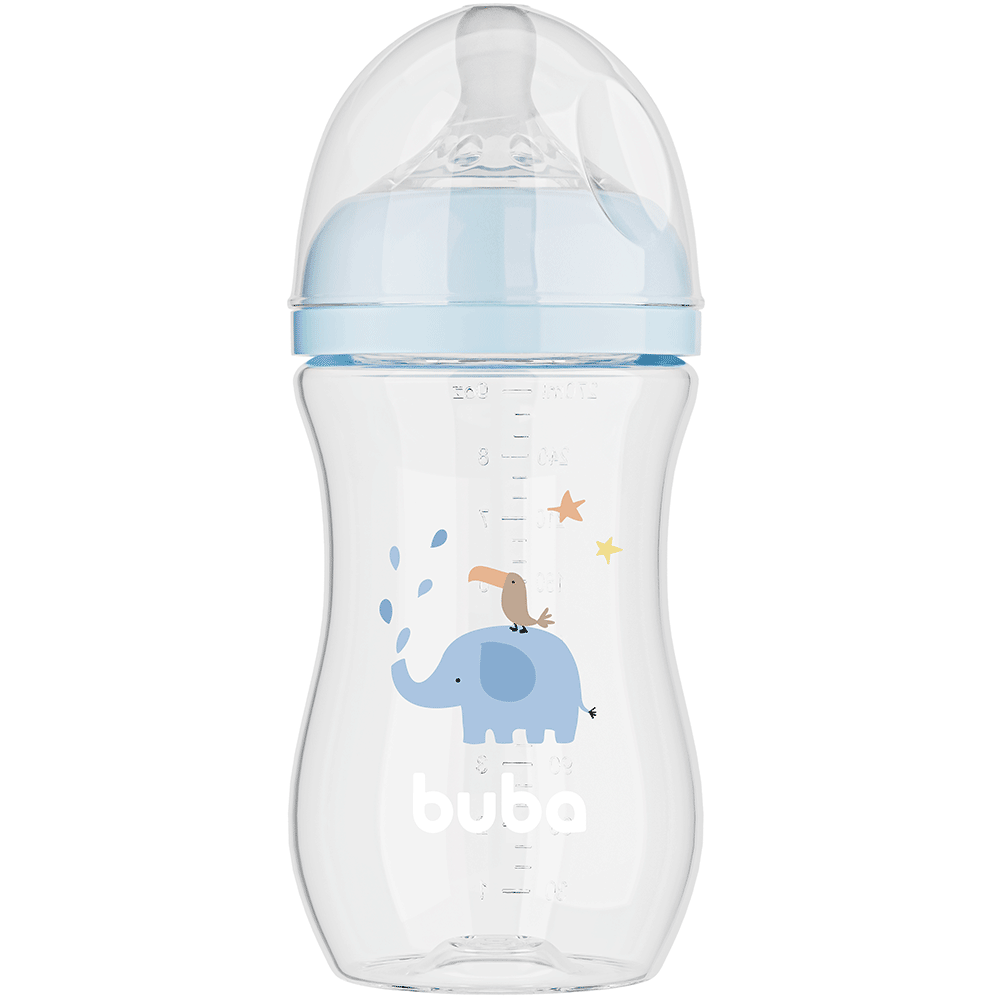 Mamadeira Elefante Azul Buba 270ml