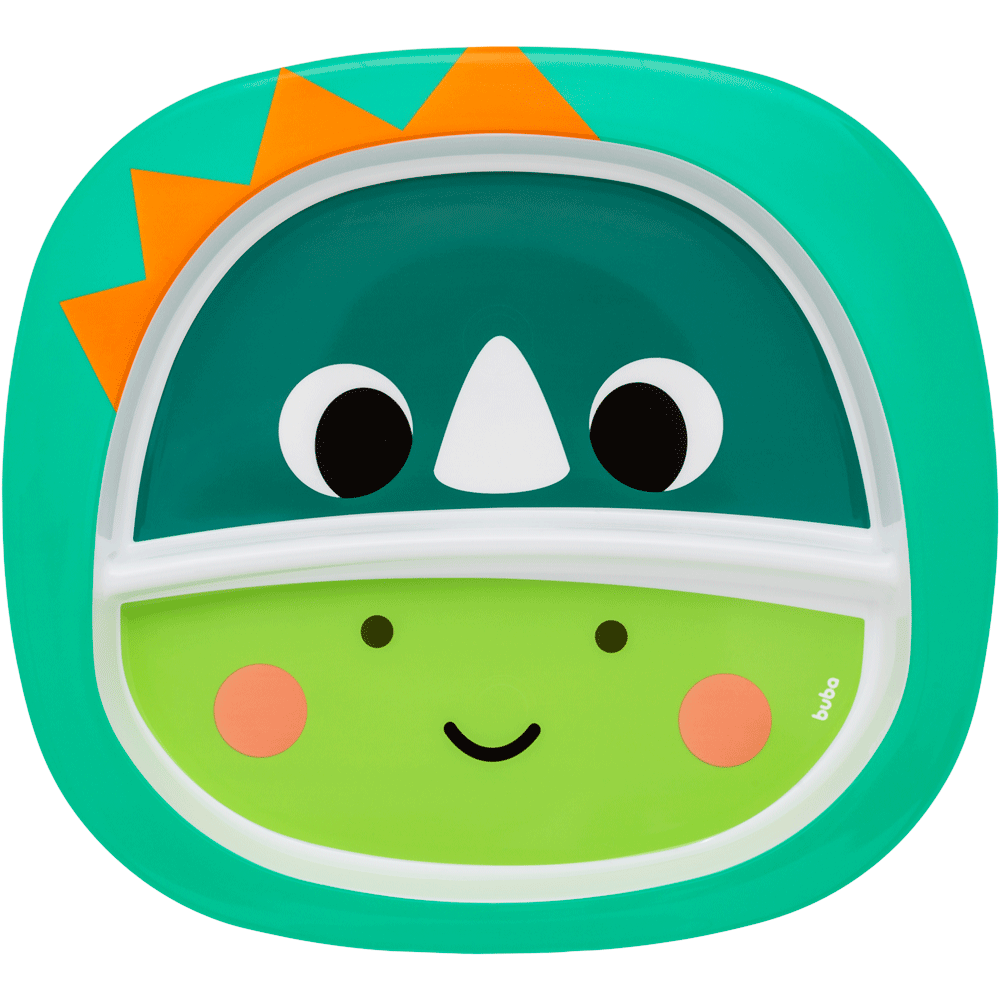 Pratinho Buba Zoo com Divisória Dino