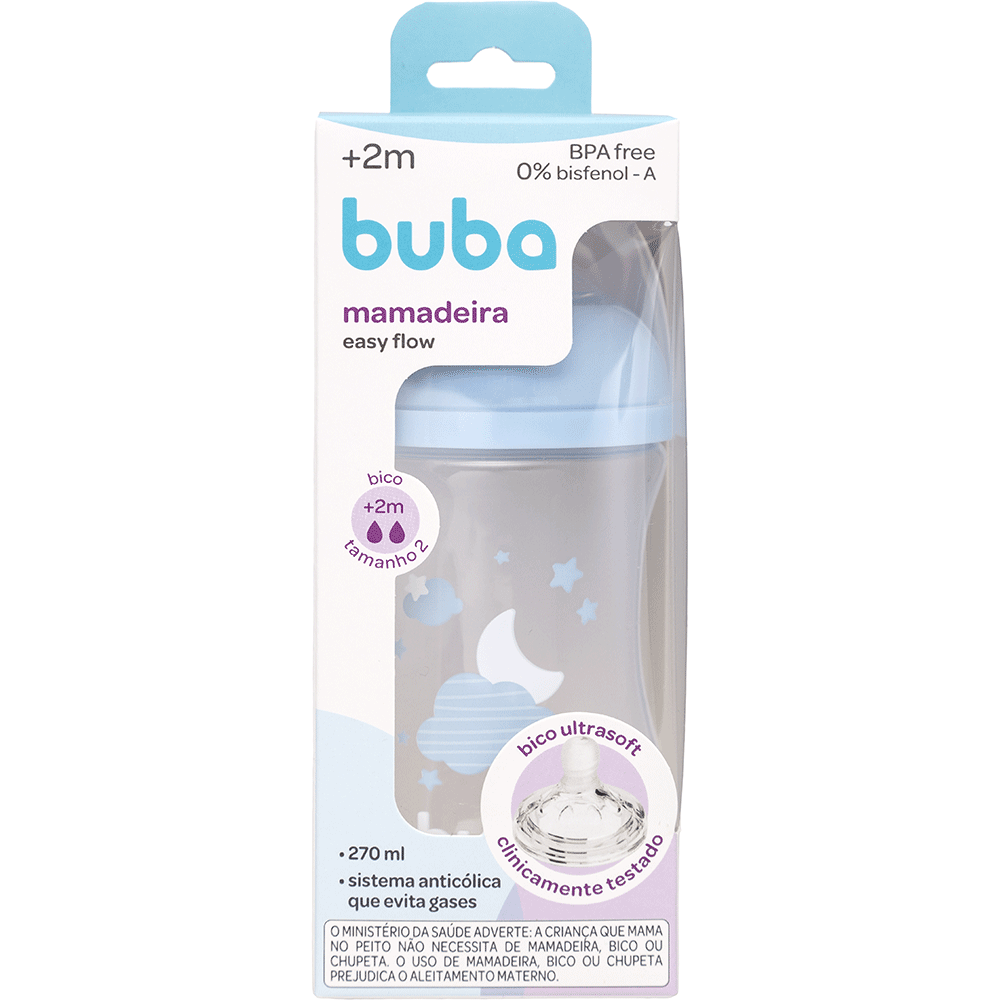 Mamadeira Nuvem Azul Buba 270ml