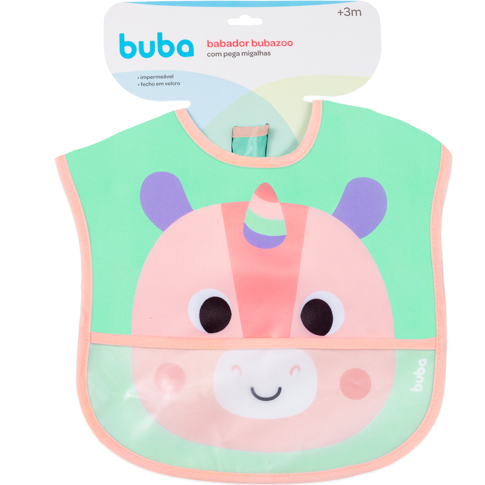 Babador Impermeável Unicórnio Buba Zoo