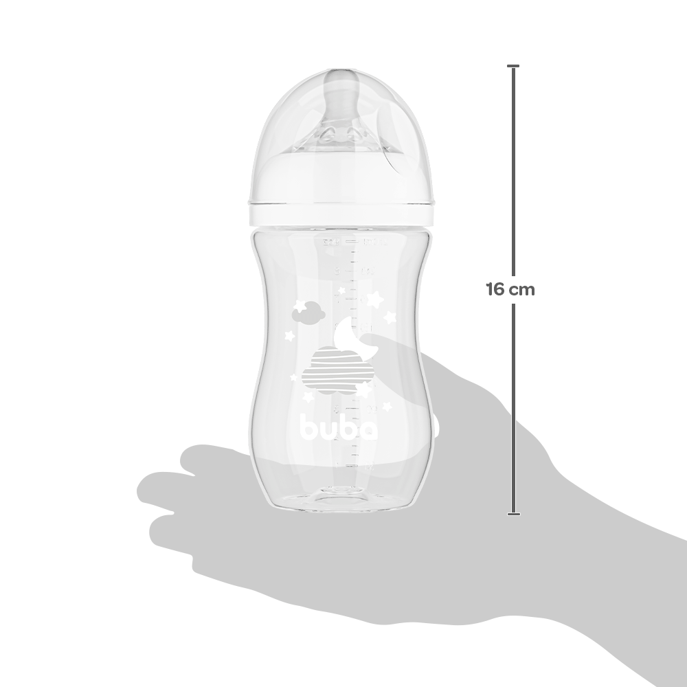 Mamadeira Nuvem Branca Buba 270ml