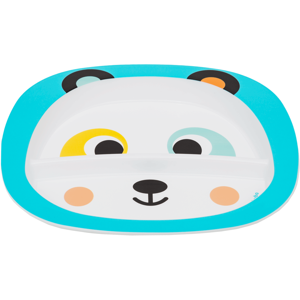 Pratinho Buba Zoo com Divisória Panda