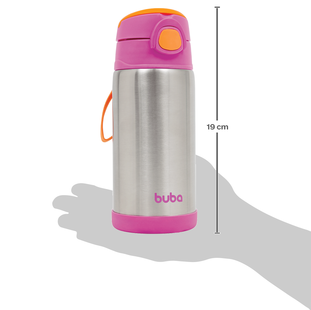 Garrafa Térmica Buba Rosa