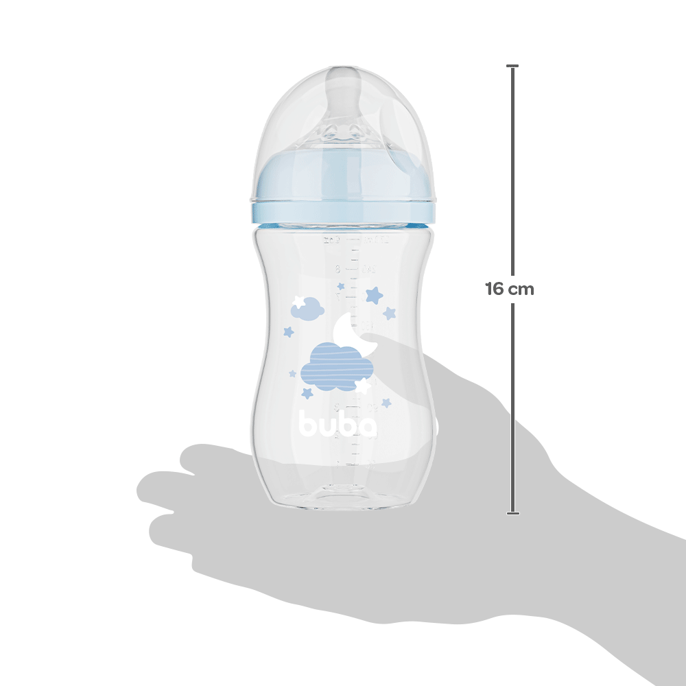 Mamadeira Nuvem Azul Buba 270ml