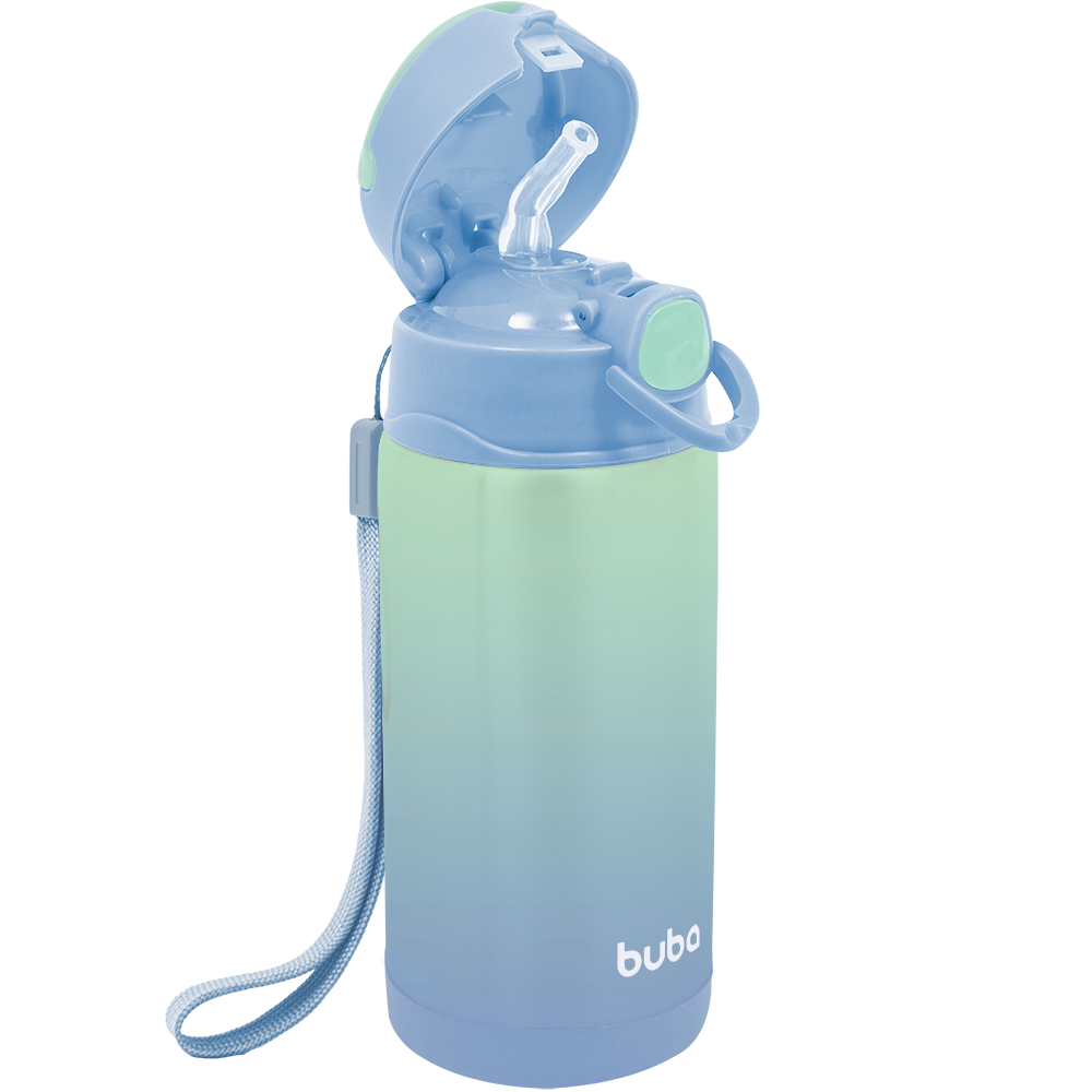 Garrafa Térmica Buba Degradê Azul