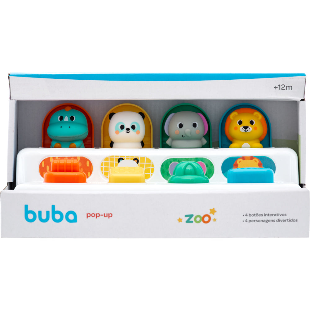 Brinquedo Pop Up Buba Zoo