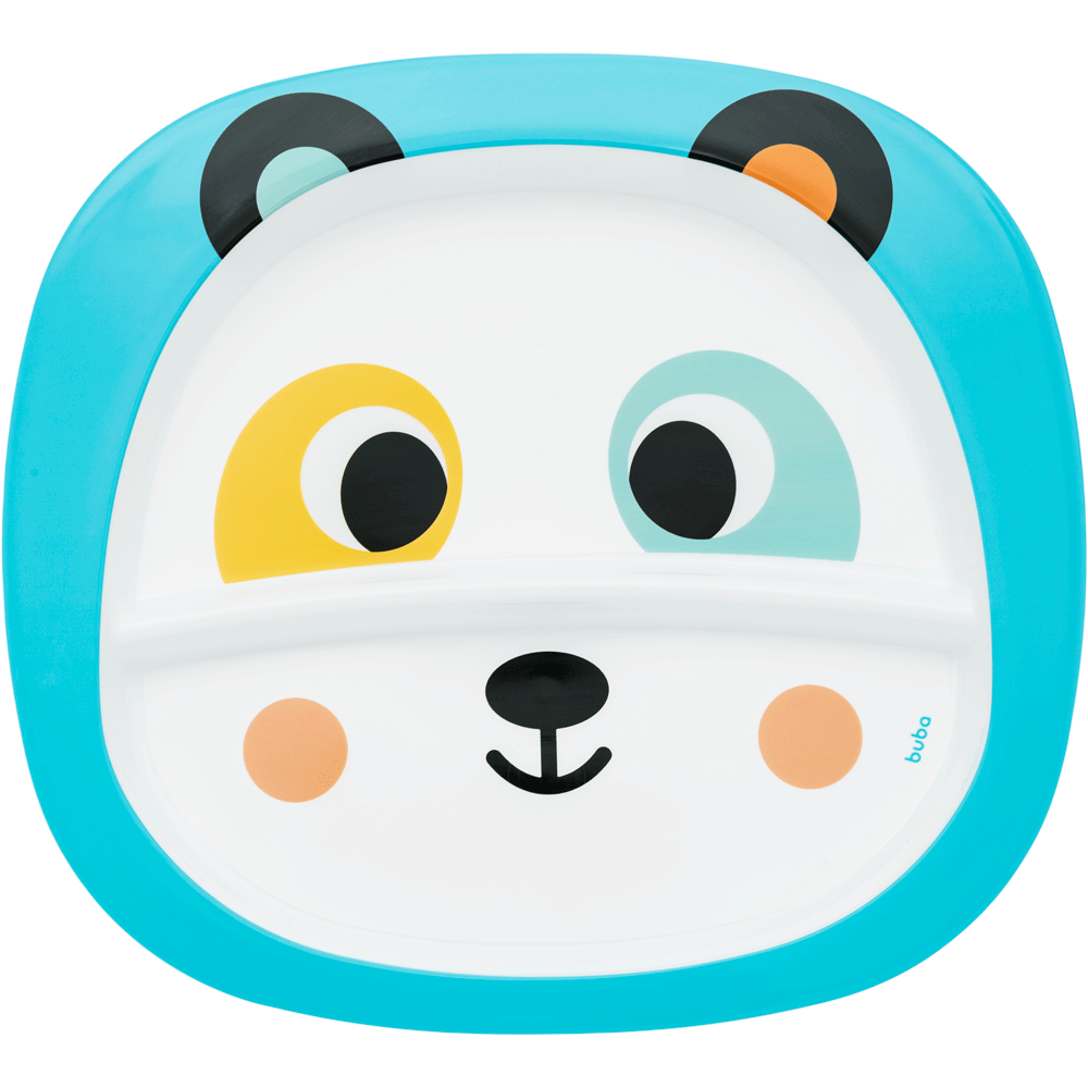 Pratinho Buba Zoo com Divisória Panda