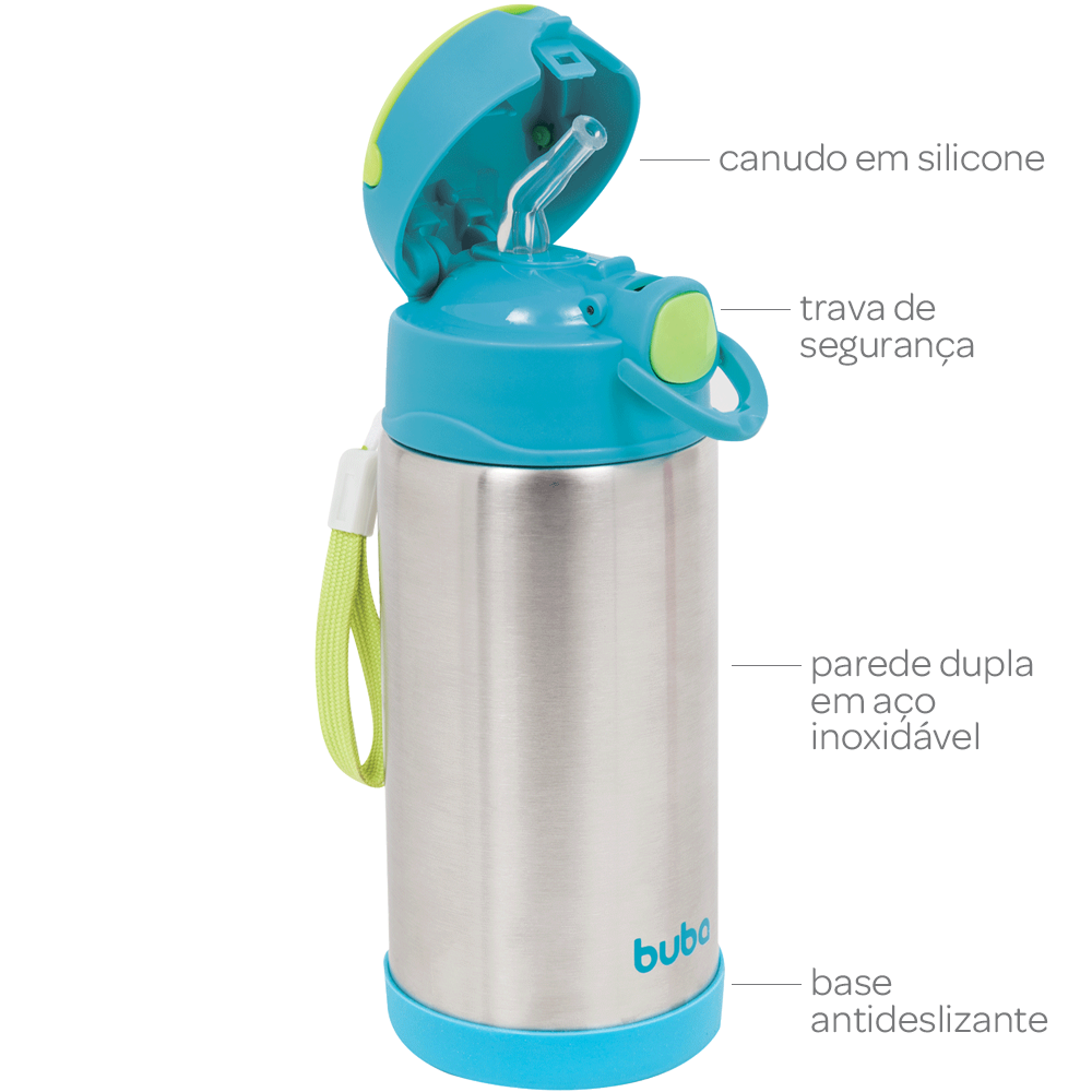 Garrafa Térmica Buba Azul