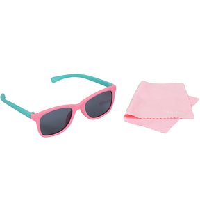 Óculos de Sol Rosa com Verde Buba