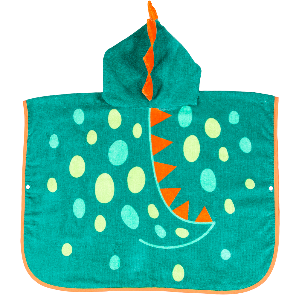 Toalha Poncho Dino Buba