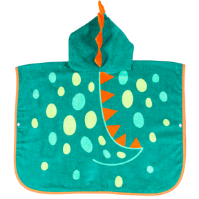 Toalha Poncho Dino Buba