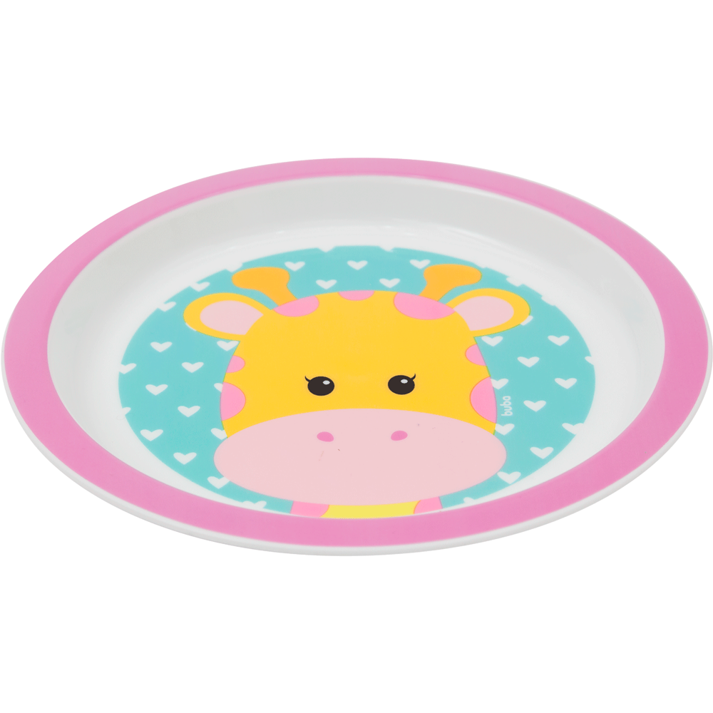 Pratinho Animal Fun Girafa Buba
