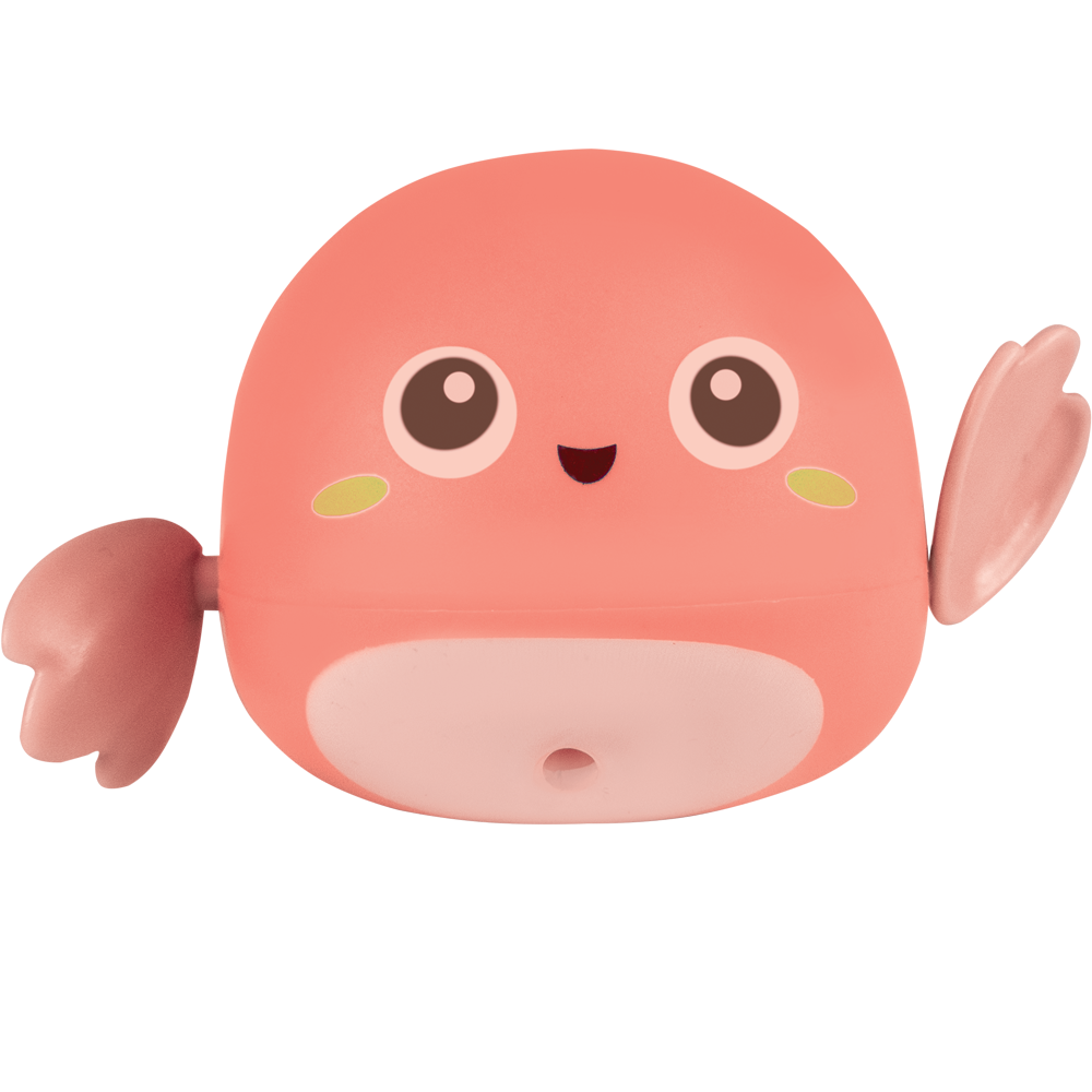 Brinquedo de Banho Baleia Rosa Buba