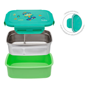 Bento Box Dino Marmita Infantil Buba