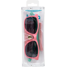 Óculos de Sol Rosa com Verde Buba