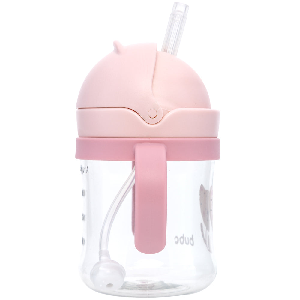 Copo Canudo e Válvula Anticólica Buba Oncinha Rosa