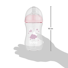 Mamadeira Nuvem Rosa Buba 270ml