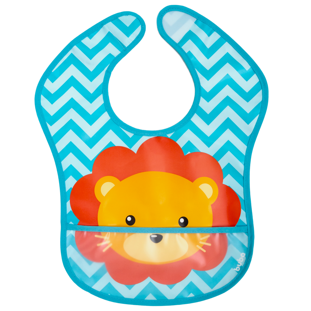 Babador Impermeável Animal Fun Leão Buba
