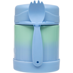 Pote Térmico com Colher Buba Degradê Azul