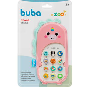 Phone Bilíngue Unicórnio Buba Zoo