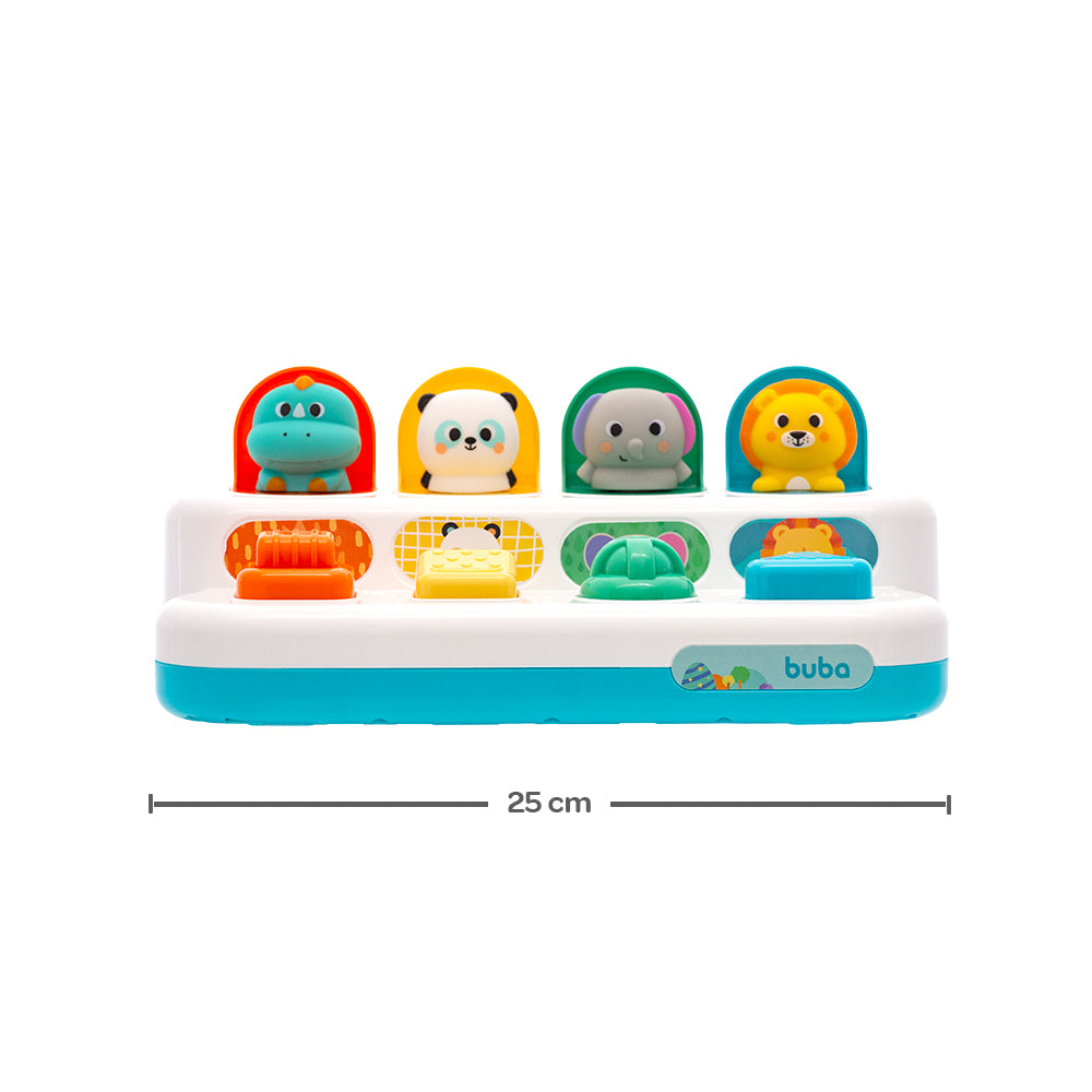 Brinquedo Pop Up Buba Zoo