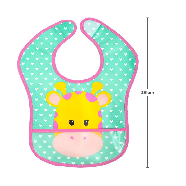 Kit Introdução Alimentar Buba com Prato Raso, Prato Fundo (bowl), Babador Impermeável animal fun, kit Colher Termossenss