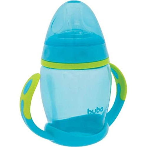 Kit Alimentação Buba com Prato de Urso Infantil com Divisórias + Copo de treinamento com Bico de Silicone + Kit Colheres Termossensíveis
