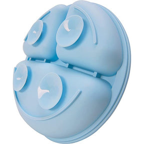 Kit Introdução Alimentar Silicone Buba com Prato de Silicone com Ventosas e Divisória Buba + Babador de Silicone com Peg