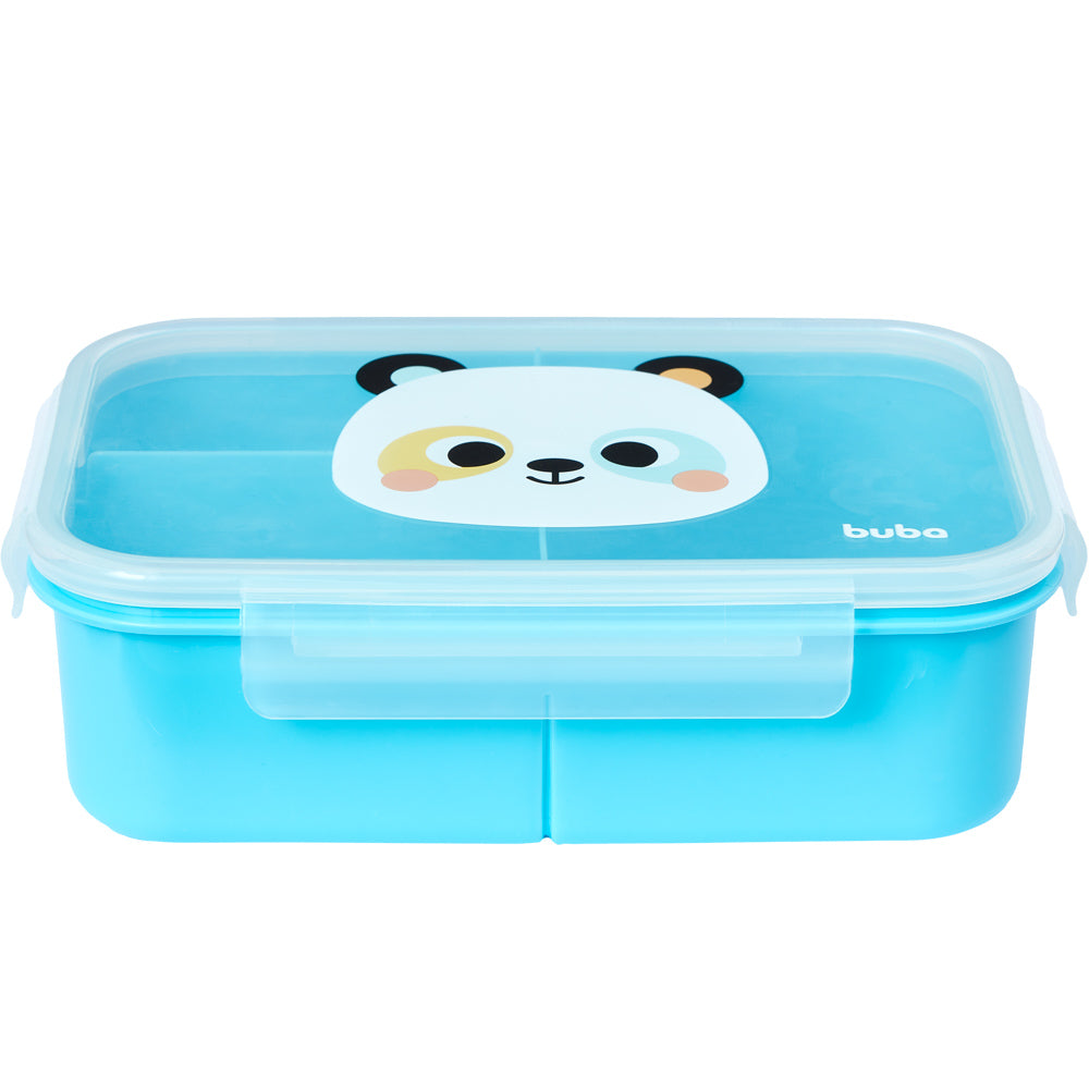 Lunchbox Pote com Divisórias Buba Zoo Panda Marmitinha