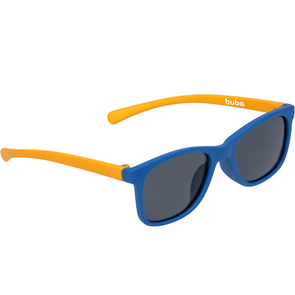 Óculos de Sol Azul com Amarelo Buba