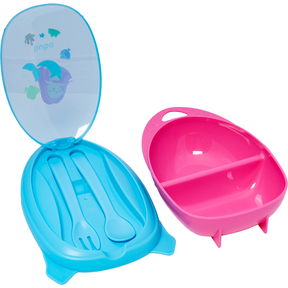 Kit Refeição Marmitinha com Talheres Sereia Buba
