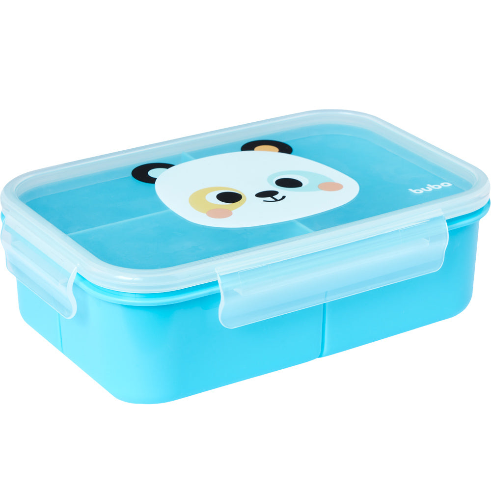 Lunchbox Pote com Divisórias Buba Zoo Panda Marmitinha