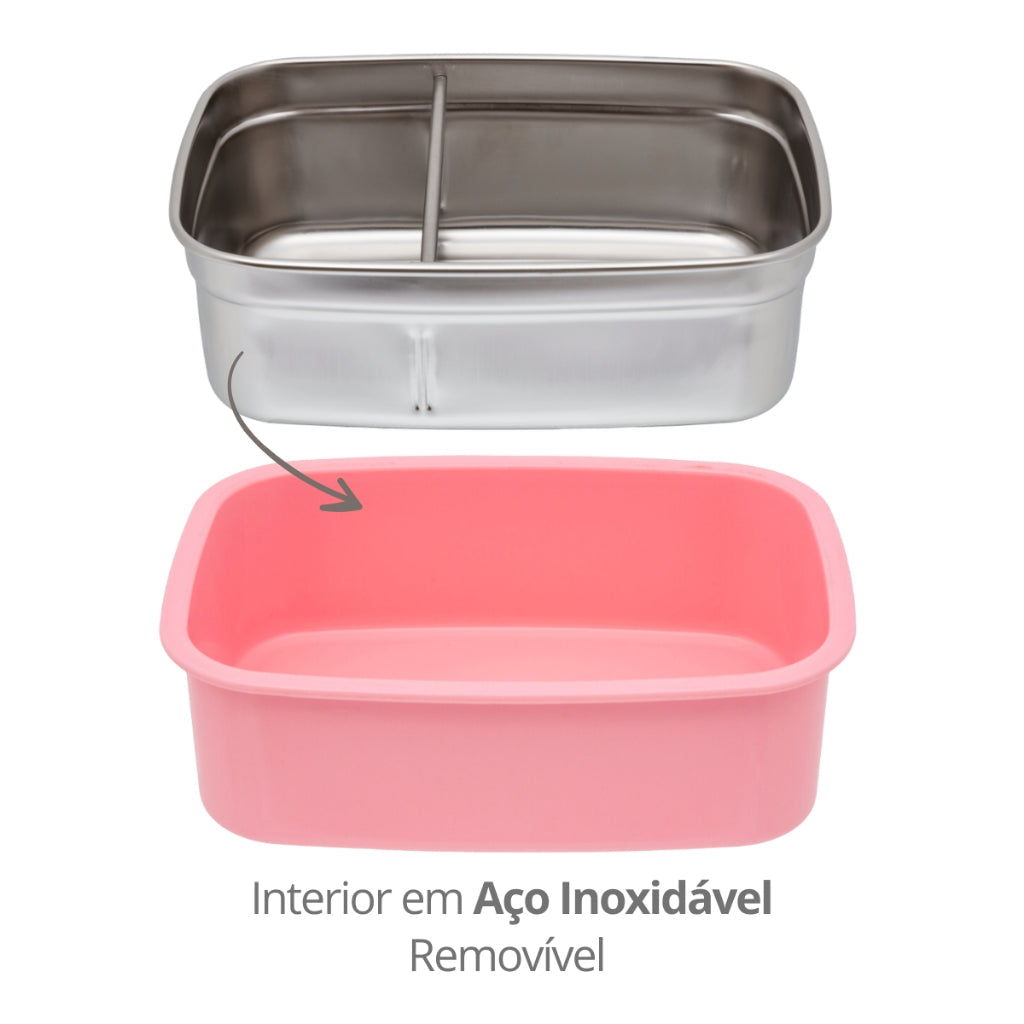 Bento Box Unicórnio Marmita Infantil Buba