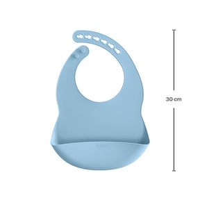 Kit Refeição em Silicone Buba Azul